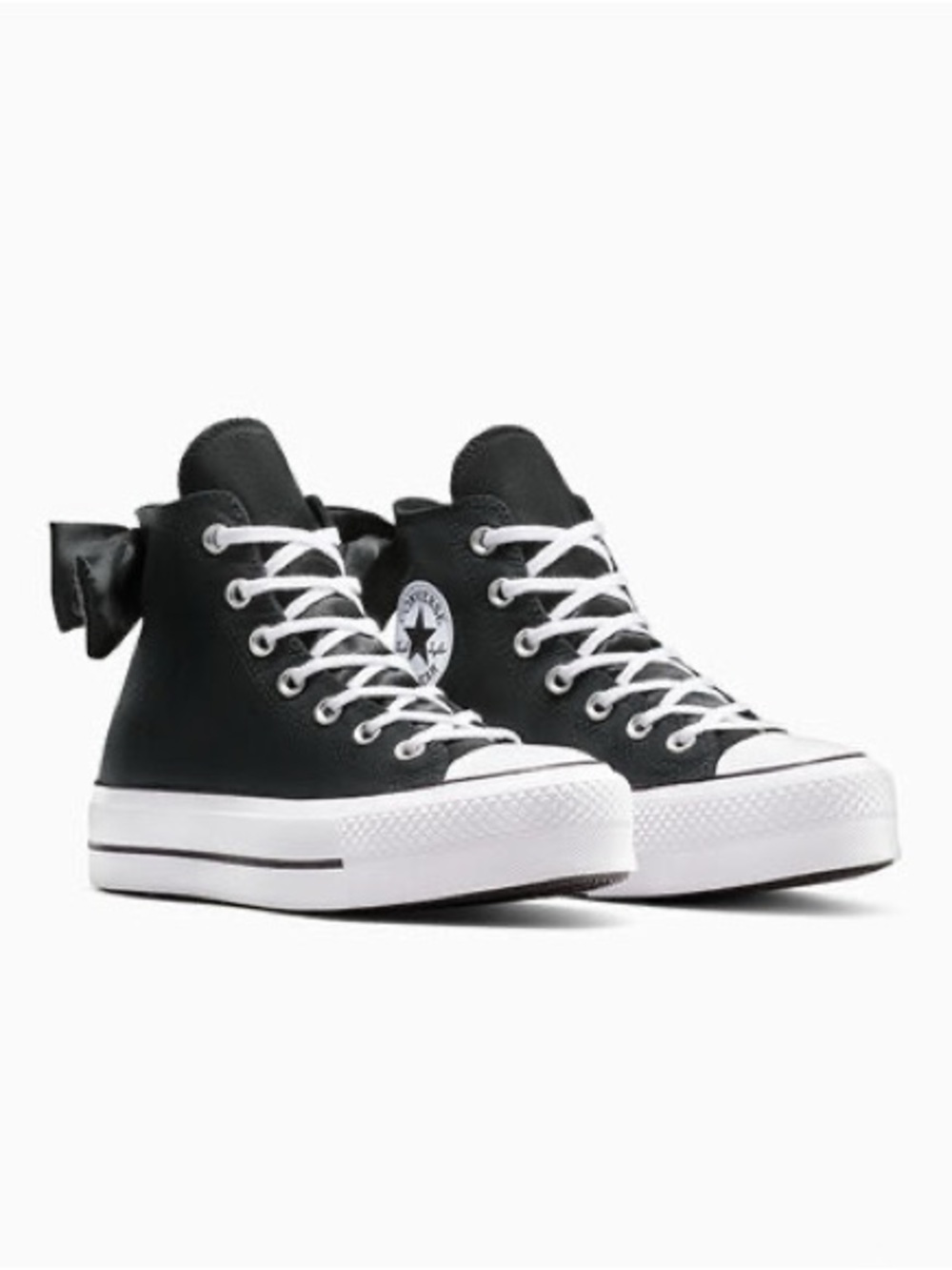 Chuck Taylor All Star Lift Platform Bows - All Tied Up In A Bow | SOLD OUT - Picture 4 of 8